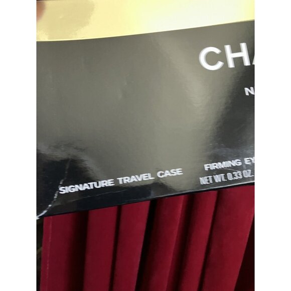 NIP NEW 80s 90s Vintage Chanel First Class Traveler Cosmetic Case Set Bottles - Picture 9 of 10